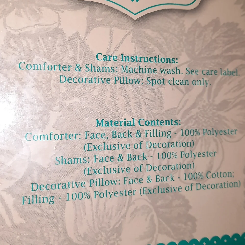 🇺🇲 4pc Queen Tufted Comforter The Pioneer Woman
